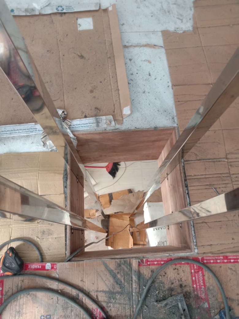 lift makanan periuk - Dokumentasi Proyek